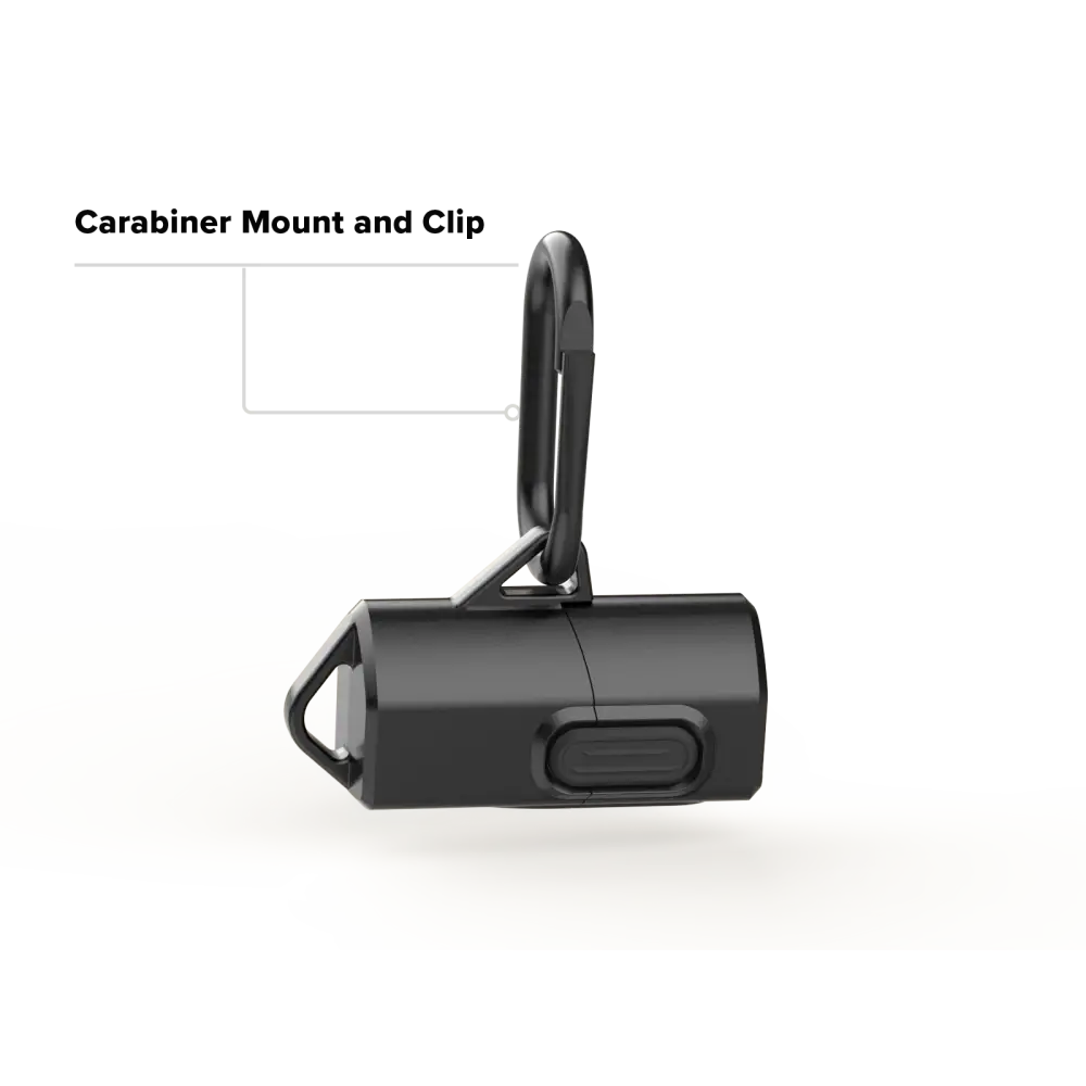 Linterna de Cabeza Modular 3 en 1 450 Lúmenes Snap RW Kit Princeton Tec Negra (SNAP23 BK)