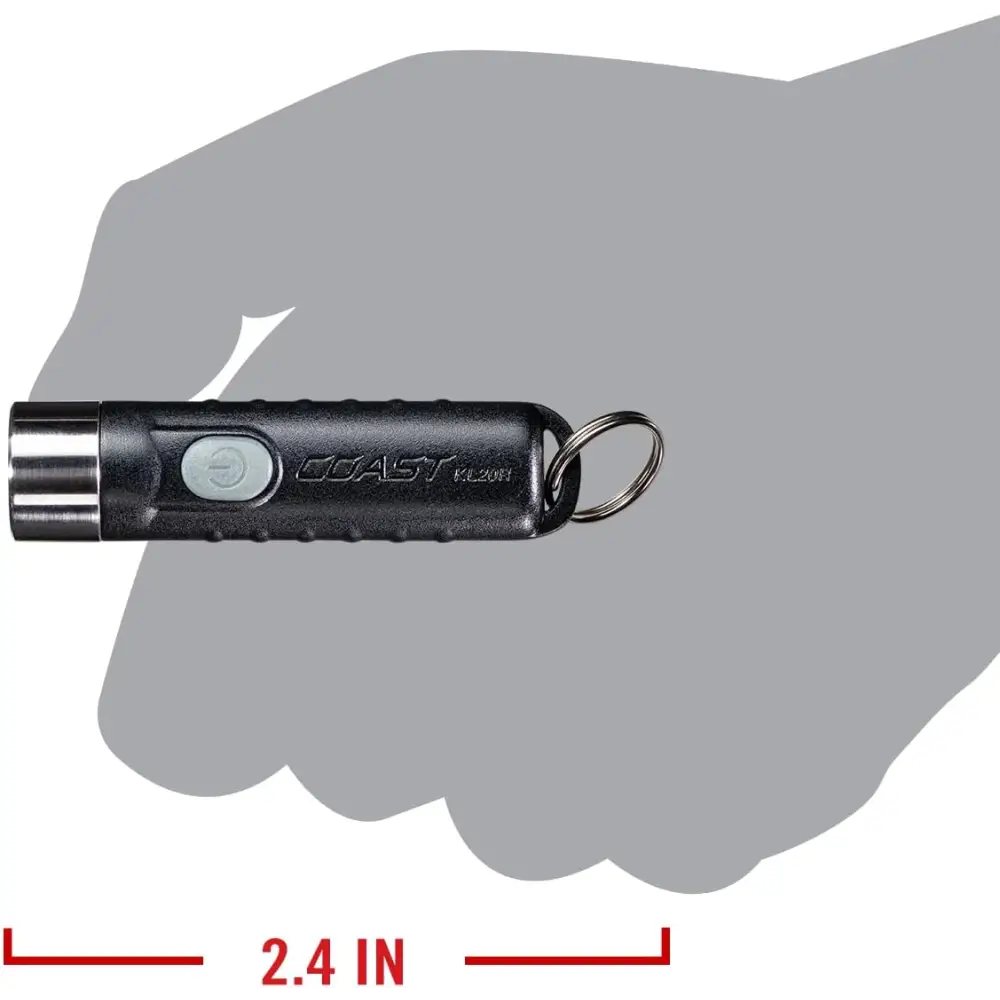 Linterna de Llavero Coast KL20R 380 Lúmenes EDC LED Recargable (30896)