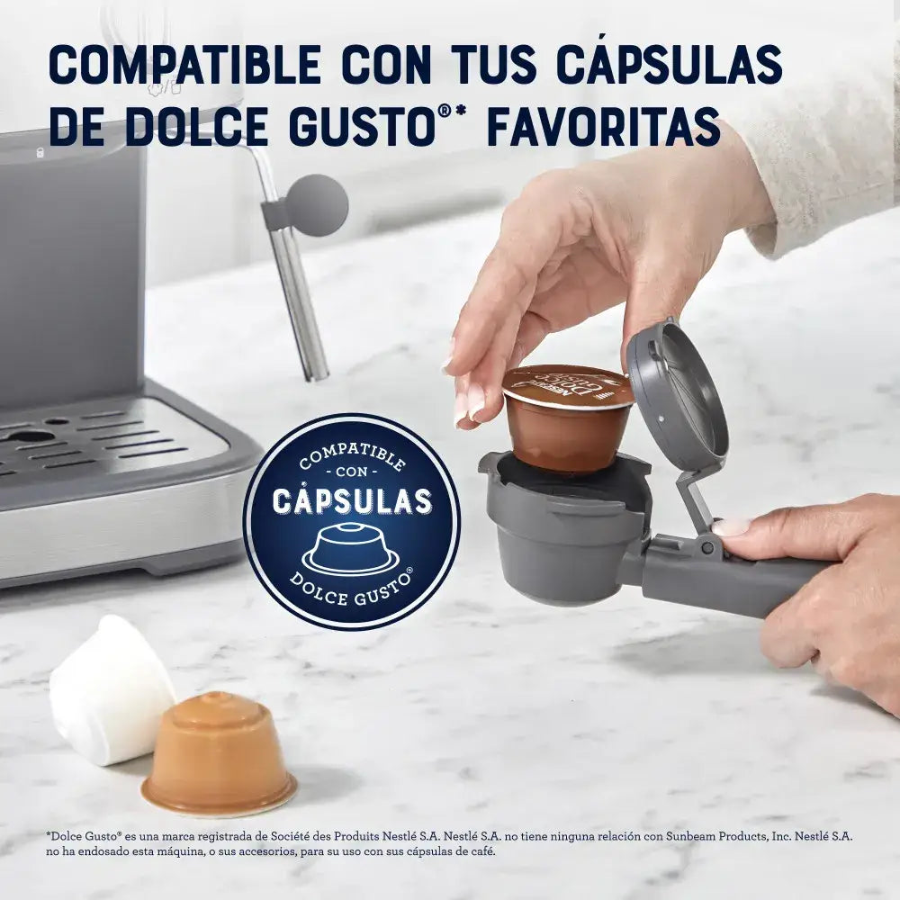 Máquina para Café Espresso y Capuccino Oster (BVSTEM5502) - Maquinas