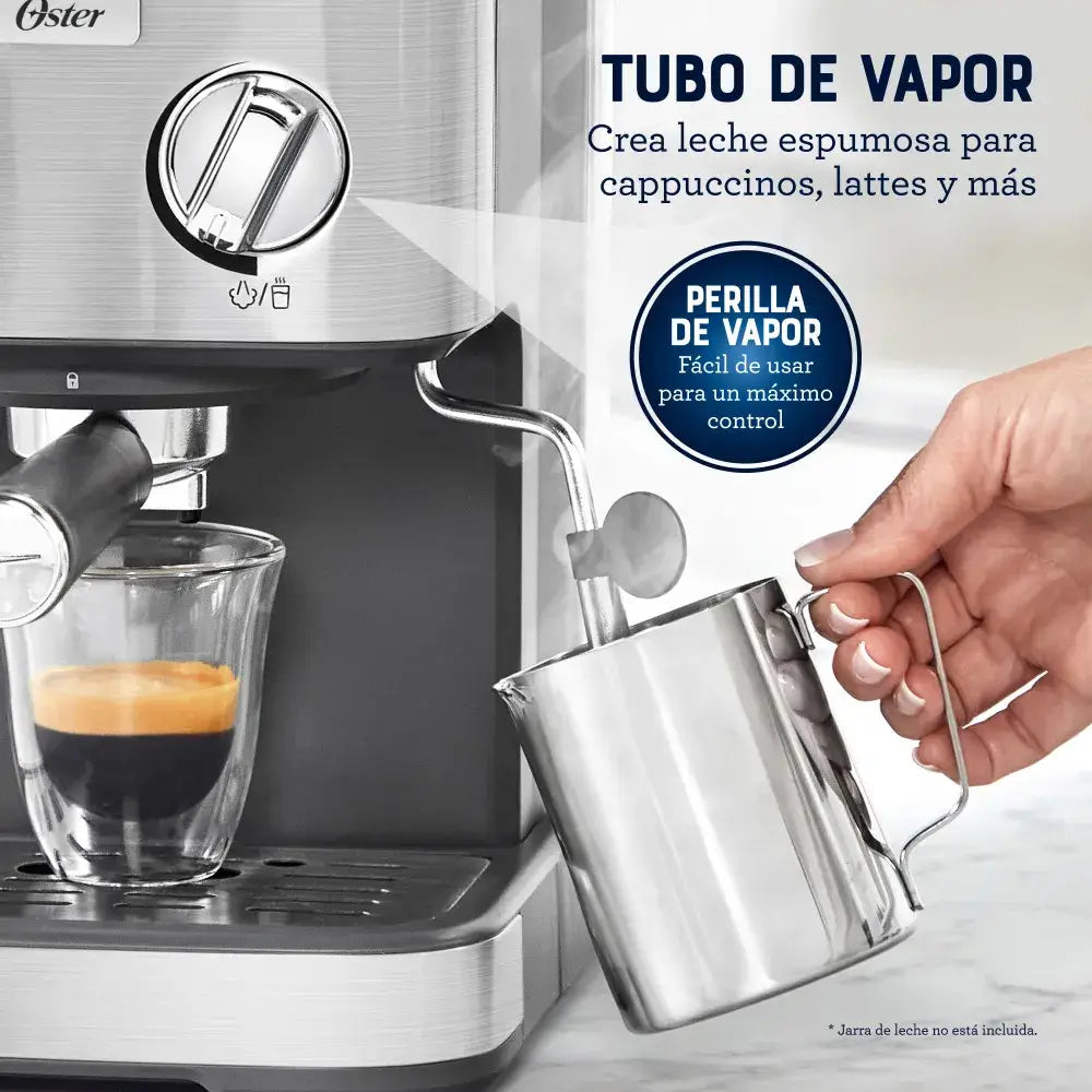 Máquina para Café Espresso y Capuccino Oster (BVSTEM5502) - Maquinas