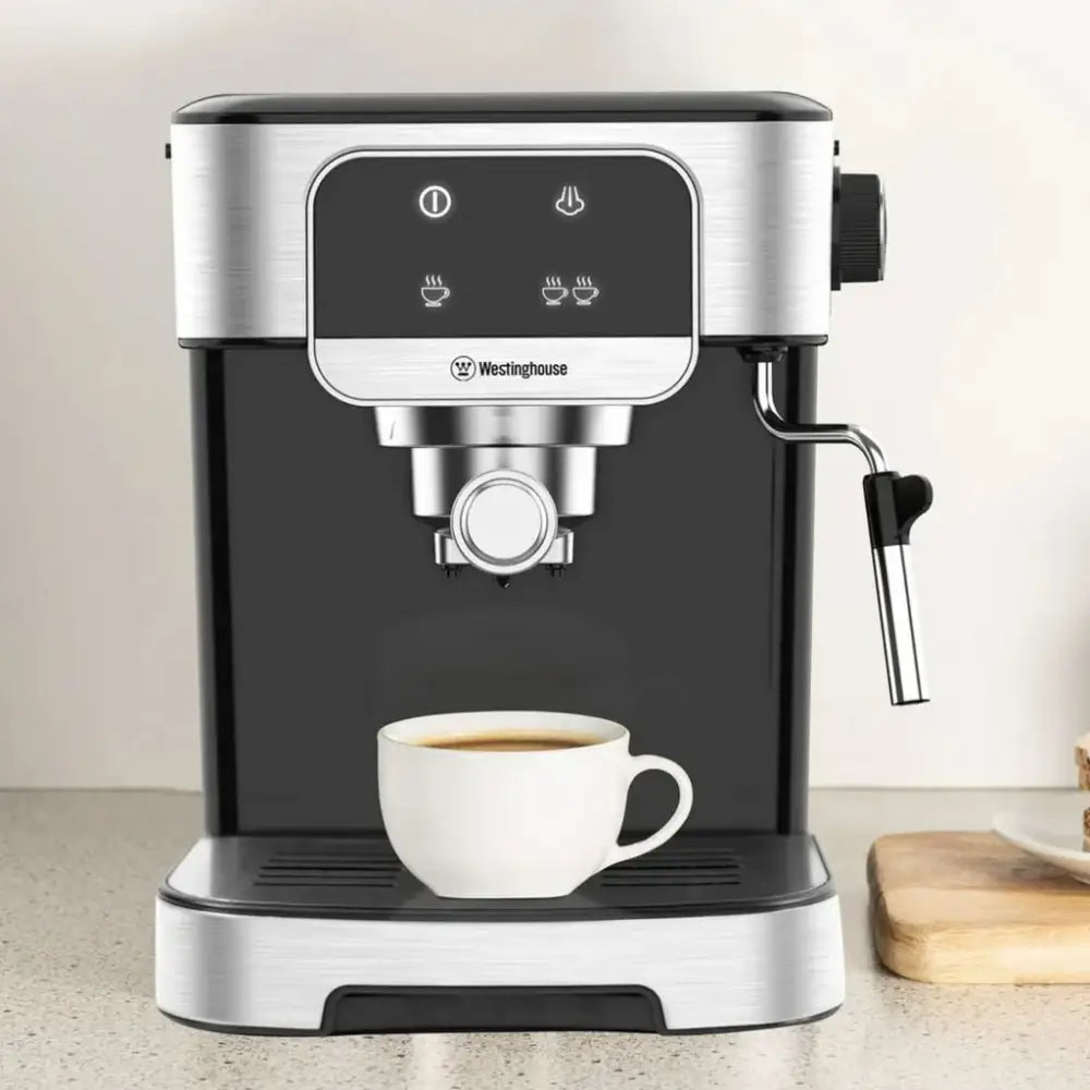 Máquina para Café Espresso Doble Semiautomática con Espumador Westinghouse (WKCMA612) - Maquinas