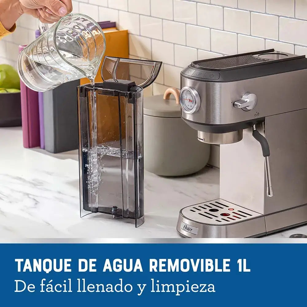 Máquina Compacta para Café Espresso y Capuccino Oster (BVSTEM7200) - Maquinas