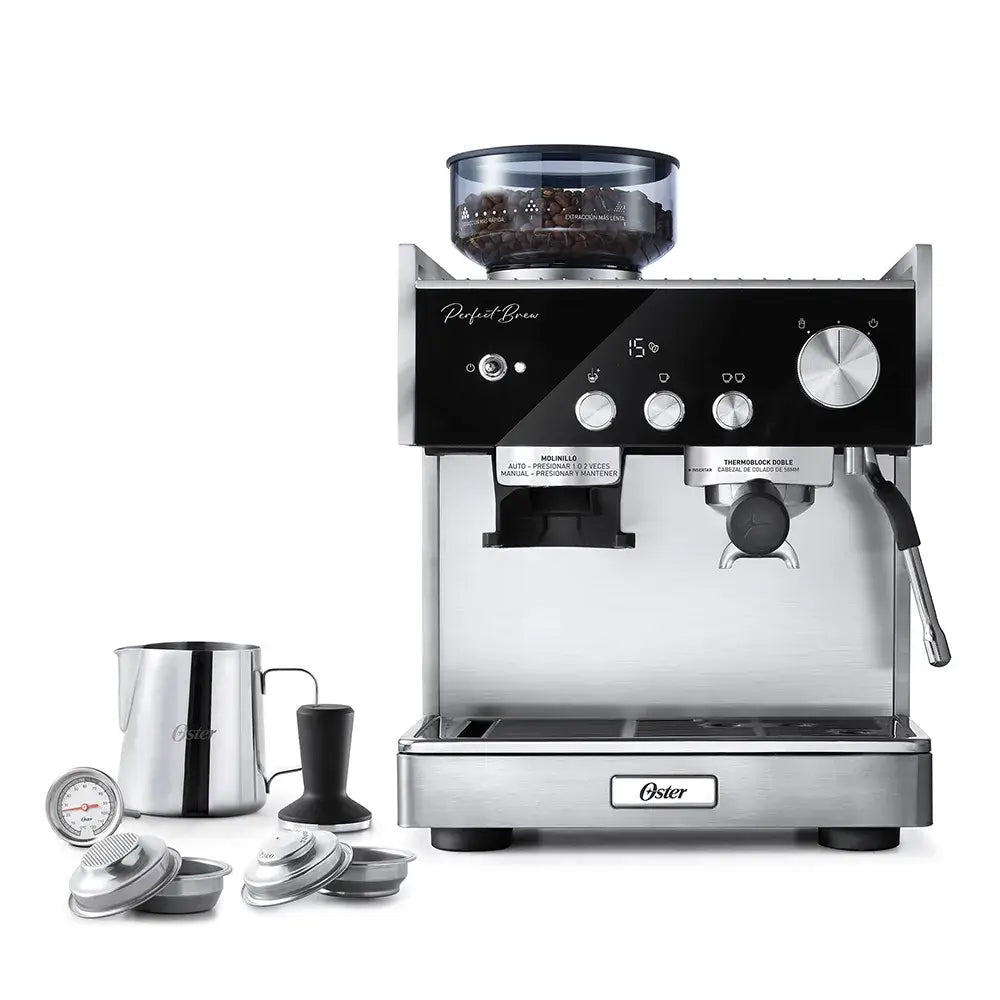 Máquina para Espresso Perfect Brew Oster (BVSTEM7400) - Maquinas Café