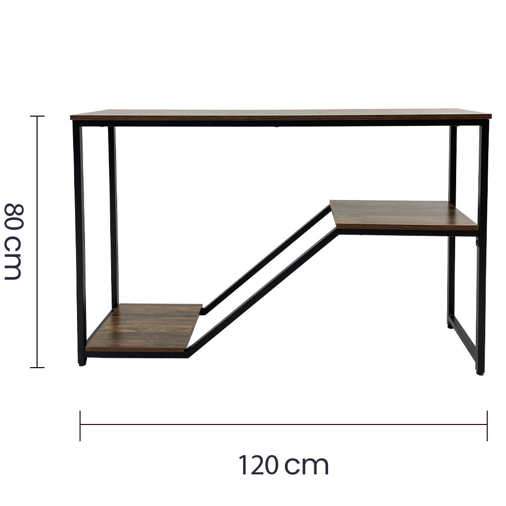 Mesa de Entrada Tokoa con Diseño Rústico (ME-577) yapcr.com Costa Rica