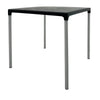 Mesa Plástica en Color Negro con Patas de Metal (MSX030000) yapcr.com Costa Rica