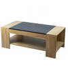 Mesa de Centro Bicolor 120x45x60 cm Roble Claro Kenneth Cole (KCWD2022058-O)