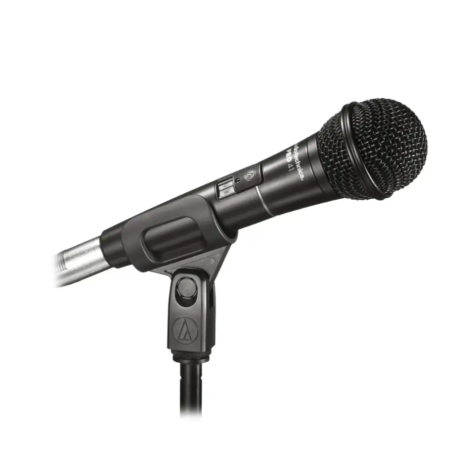 Micrófono Dinámico Cardioide XLR C/Switch Audio-Technica (PRO41LC)