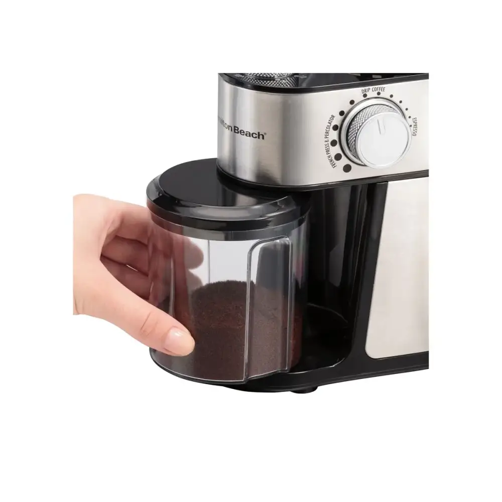 Moledor de Café Hamilton Beach Acero 14 Tazas (80385) - Moledores