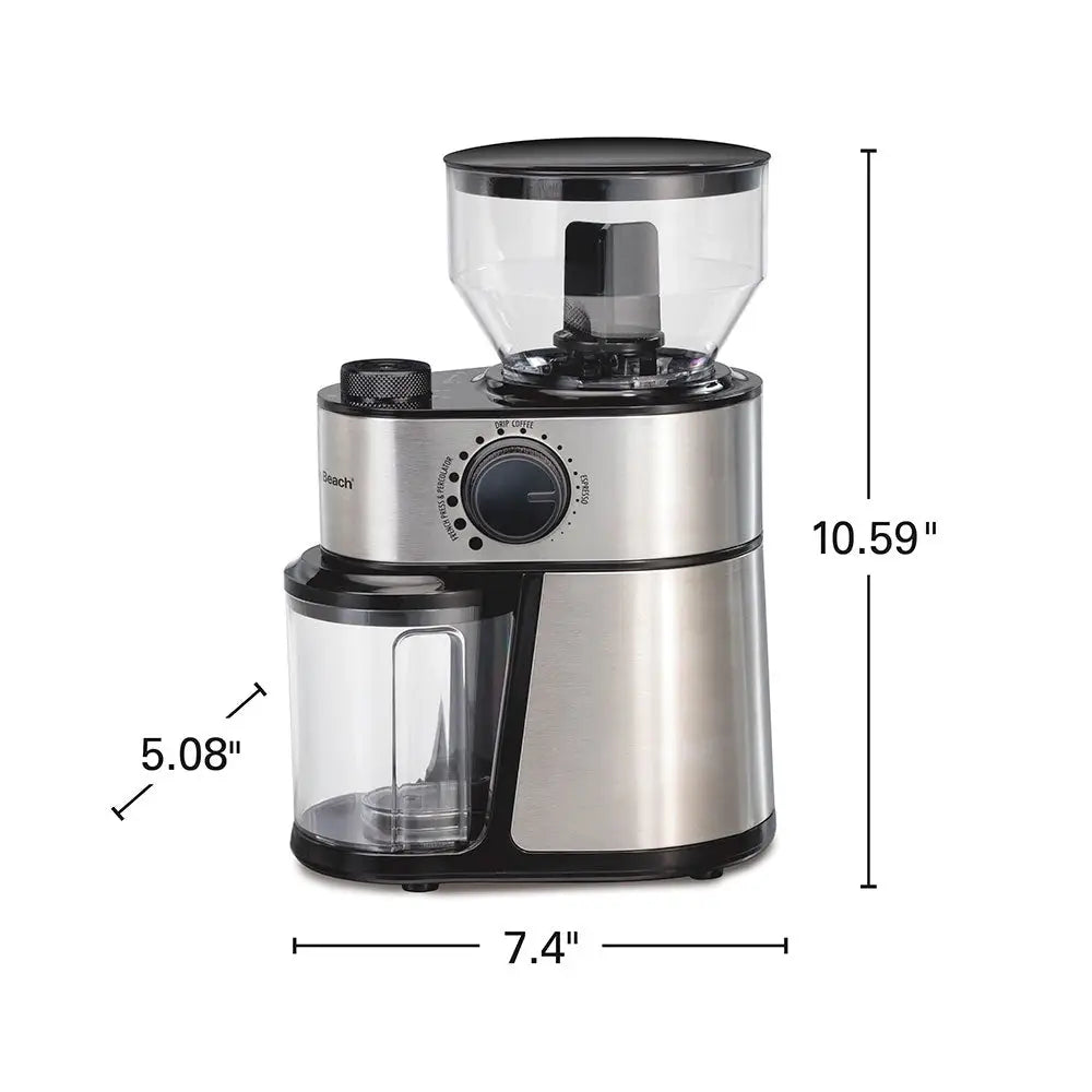 Moledor de Café Hamilton Beach Acero 14 Tazas (80385) - Moledores