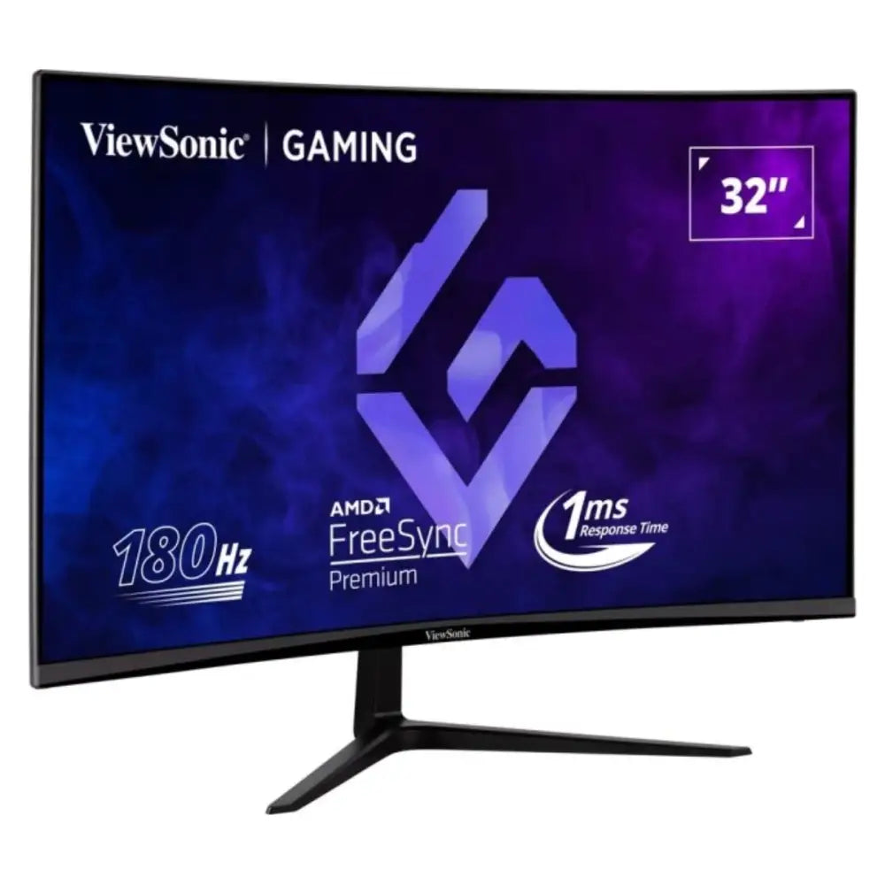 Monitor ViewSonic Gaming - 32’’ - Curvo - IPS - 2K - 180 Hz (VX3418-2K) - Monitores