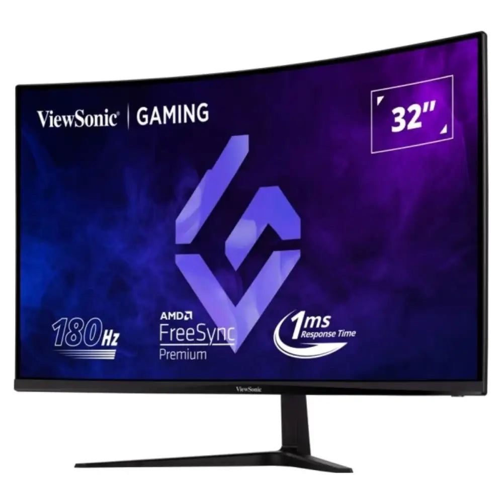 Monitor ViewSonic Gaming - 32’’ - Curvo - IPS - 2K - 180 Hz (VX3418-2K) - Monitores