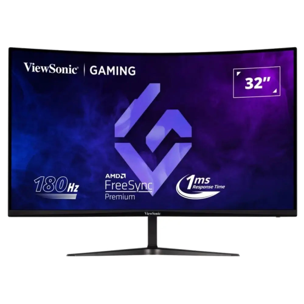 Monitor ViewSonic Gaming - 32’’ - Curvo - IPS - 2K - 180 Hz (VX3418-2K) - Monitores
