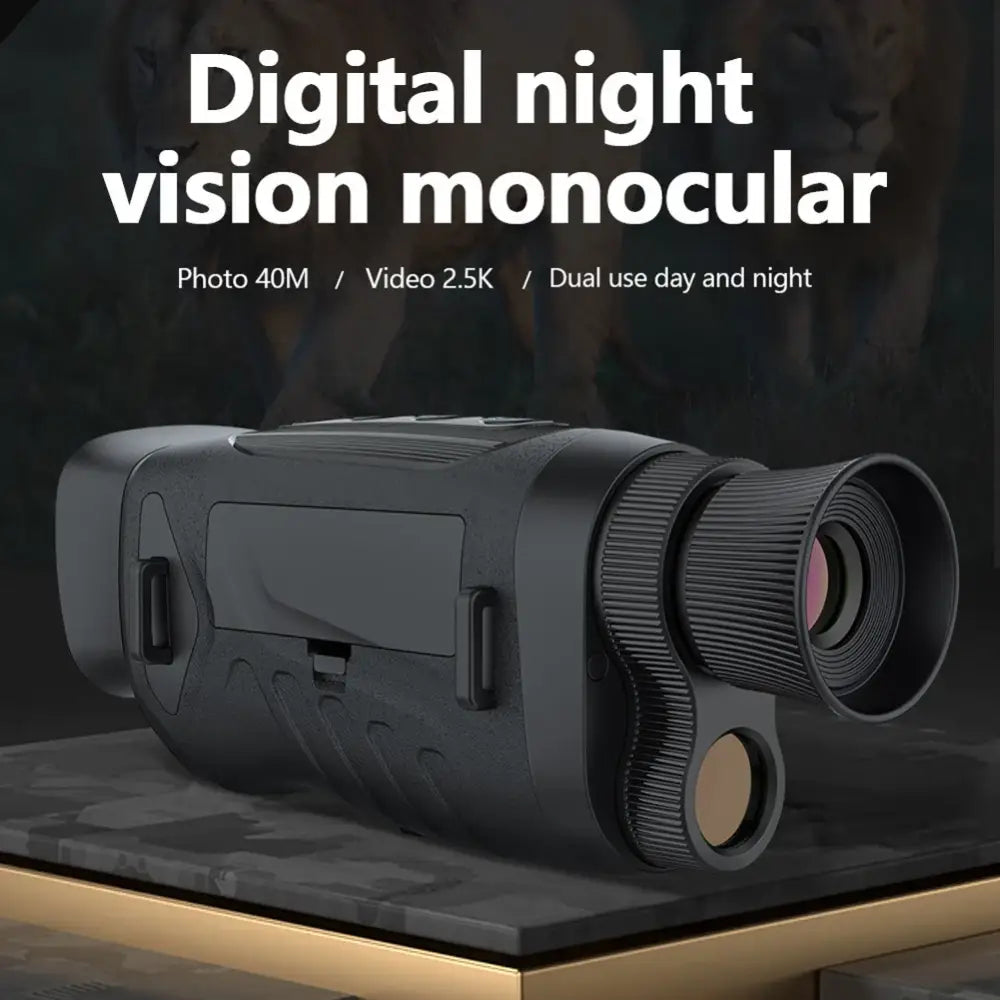 Monocular Infrarrojo Digital de Visión Nocturna KONDIAN Verde (YS006) - Binocular