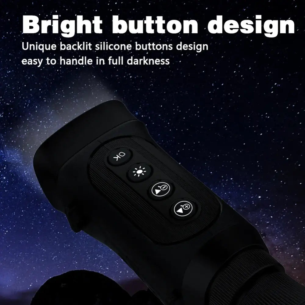Monocular Infrarrojo Digital de Visión Nocturna KONDIAN Verde (YS006) - Binocular