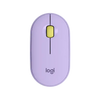 Mouse Inalámbrico Logitech Pebble M350 Lavanda (910-006659)