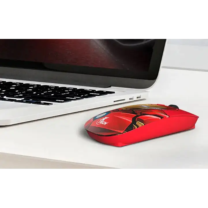 Mouse Inalámbrico Xtech Edición Iron Man (XTM-M340IM)
