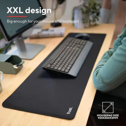 Mouse Pad Trust XXL Negro (24194)