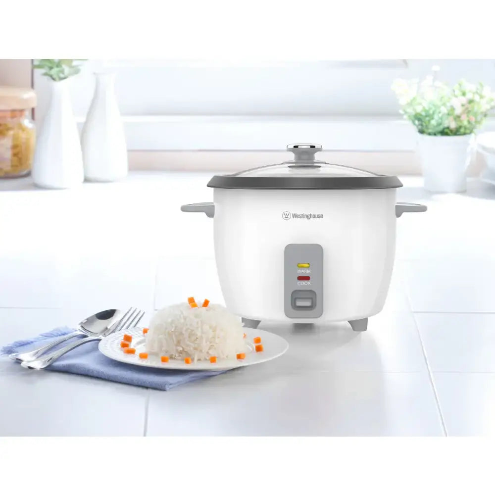 Olla Arrocera 5 Tazas Westinghouse Blanca (WKRCHSL5) - Ollas Arroceras