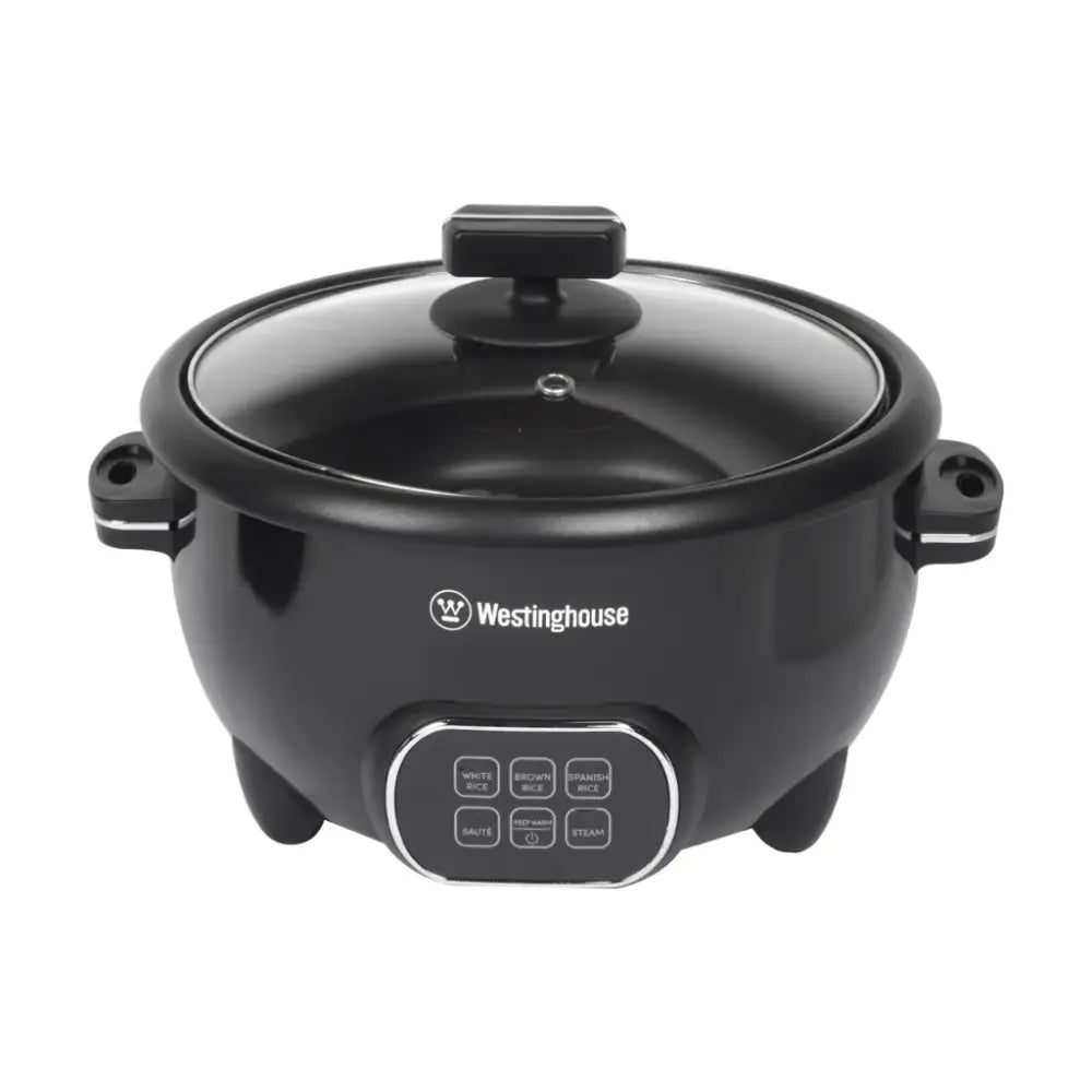 Olla Arrocera Digital 10 Tazas Westinghouse Negra (WKRCD1020) - Ollas Arroceras
