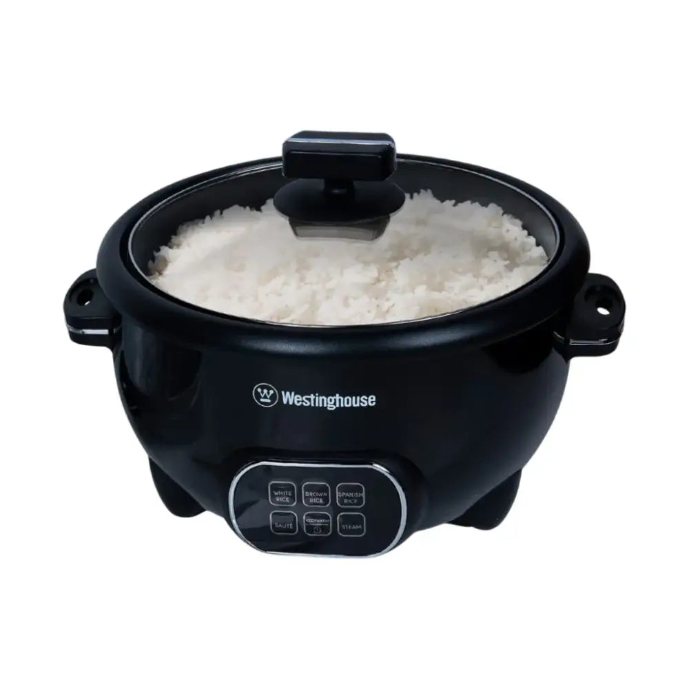 Olla Arrocera Digital 10 Tazas Westinghouse Negra (WKRCD1020) - Ollas Arroceras