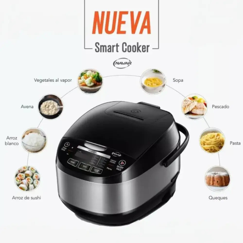 Olla Arrocera Multifuncional Smart Cooker Navar (SC-18MF) - Ollas Multiusos