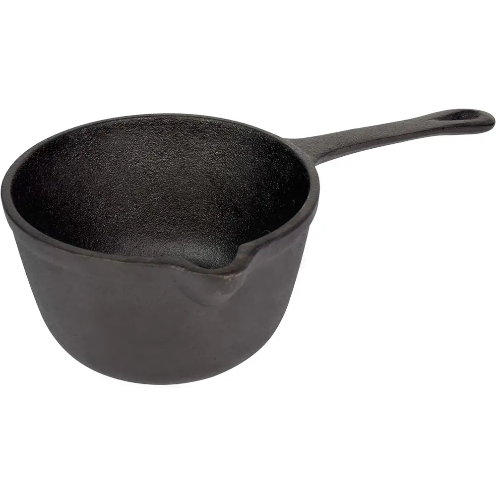 Olla de Hierro Fundido Pre-Sazonada para Asador y horno 1.2 qt Jim Beam (JB0204) - Ollas