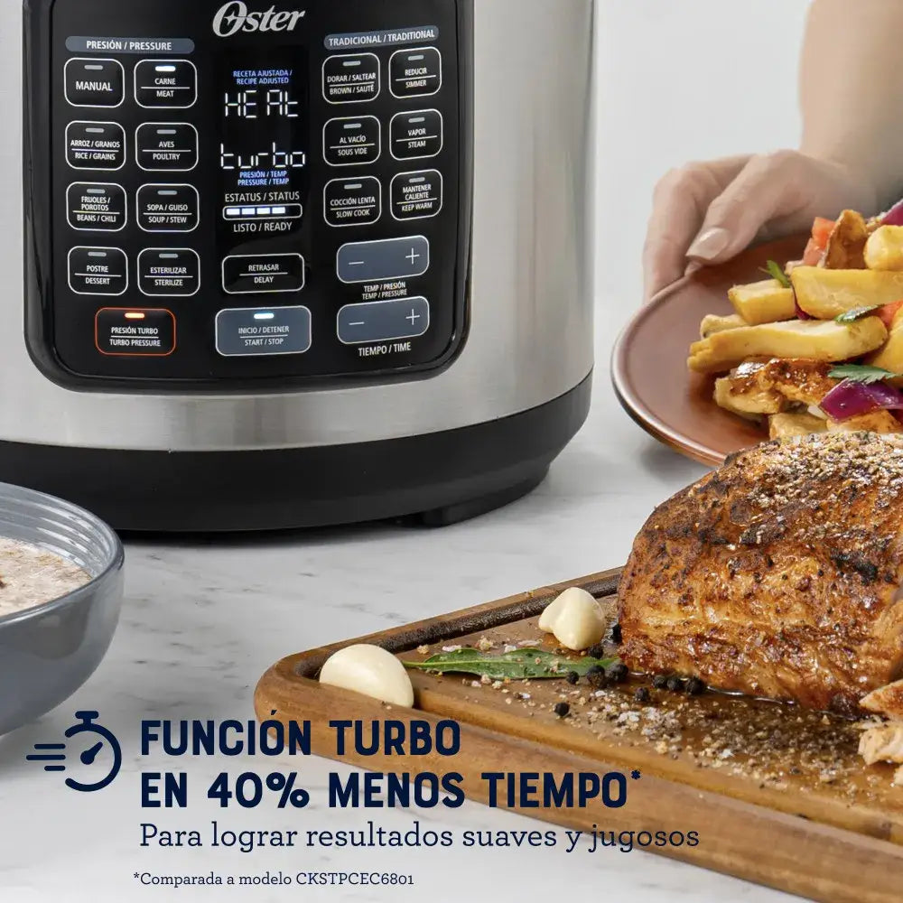 Olla Multifuncional Oster Multiolla Turbo 5.7 Litros (CKSTPCECT57DF) - Ollas Multiusos