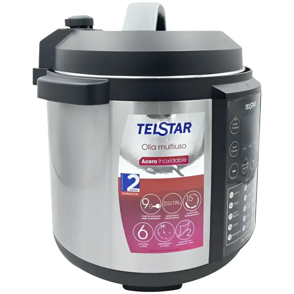 Olla Multiusos Digital Telstar Compactos 6 Litros (TMU060310MD) - Ollas