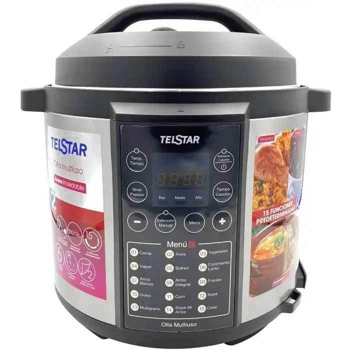 Olla Multiusos Digital Telstar Compactos 6 Litros (TMU060310MD) - Ollas