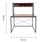 Escritorio para Computadora con Estante Tokoa (OM-2128) yapcr.com Costa Rica