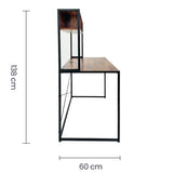Escritorio para Computadora con Estante Tokoa (OM-2128) yapcr.com Costa Rica