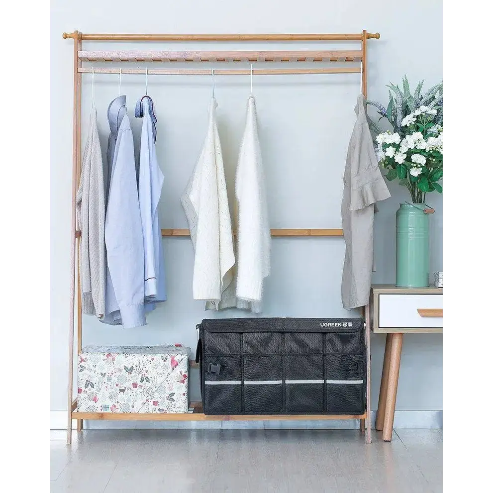 Organizador Multifuncional de 55L Ugreen LP256 Negro (80710) - para auto