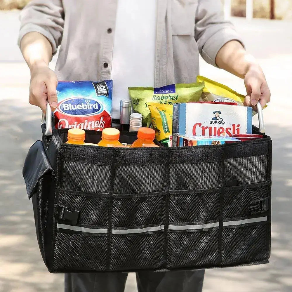 Organizador Multifuncional de 55L Ugreen LP256 Negro (80710) - para auto