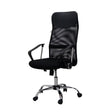 Silla Ejecutiva Malla Negra con Brazos y Respaldo Reclinable Tokoa (OS-QZY2501) yapcr.com Costa Rica