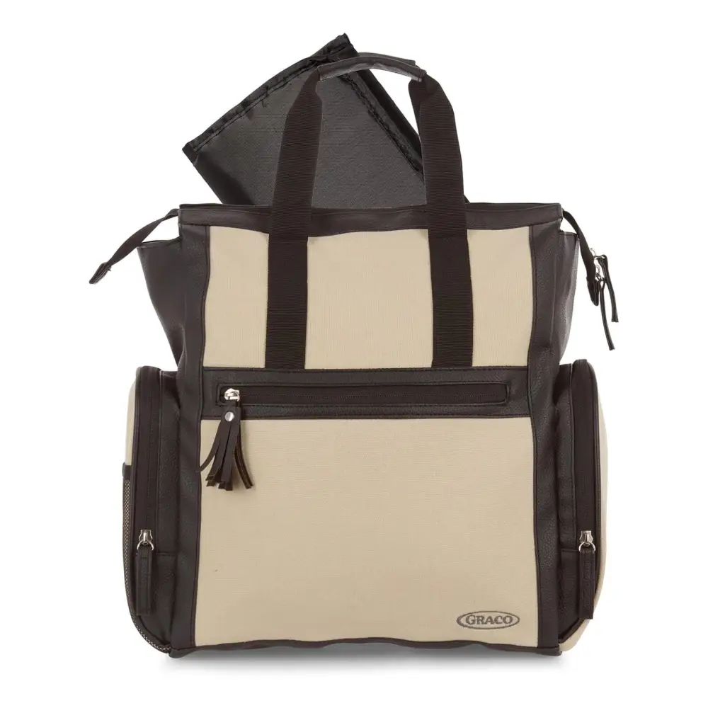 Pañalera Convertible Graco Diaper Bag (DB30554-048-GRY) - Bolsos