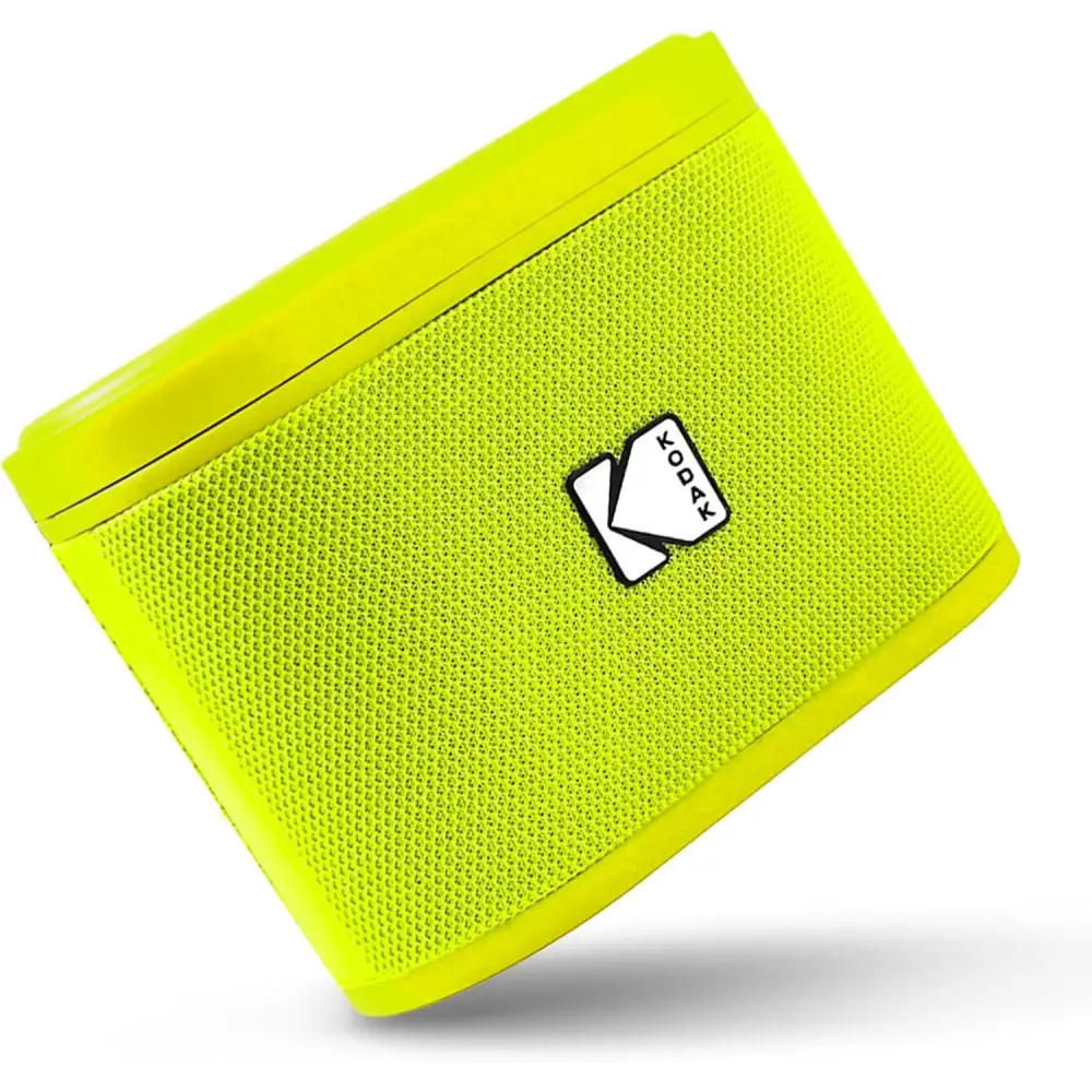 Parlante Inalámbrico Portátil Bluetooth Kodak Soundbrix Amarillo (B0DQVDFXZH) - Parlantes