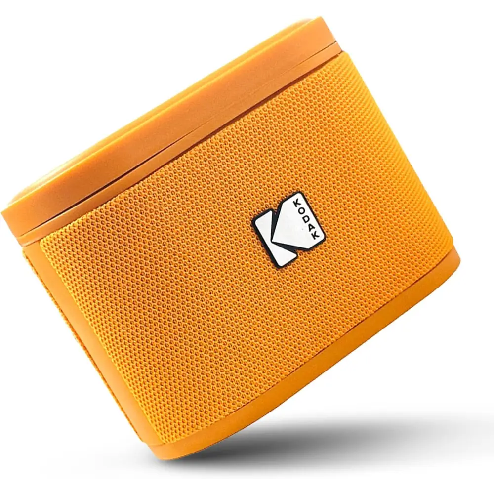 Parlante Inalámbrico Portátil Bluetooth Kodak Soundbrix Naranja (B0DQVB3QN5) - Parlantes