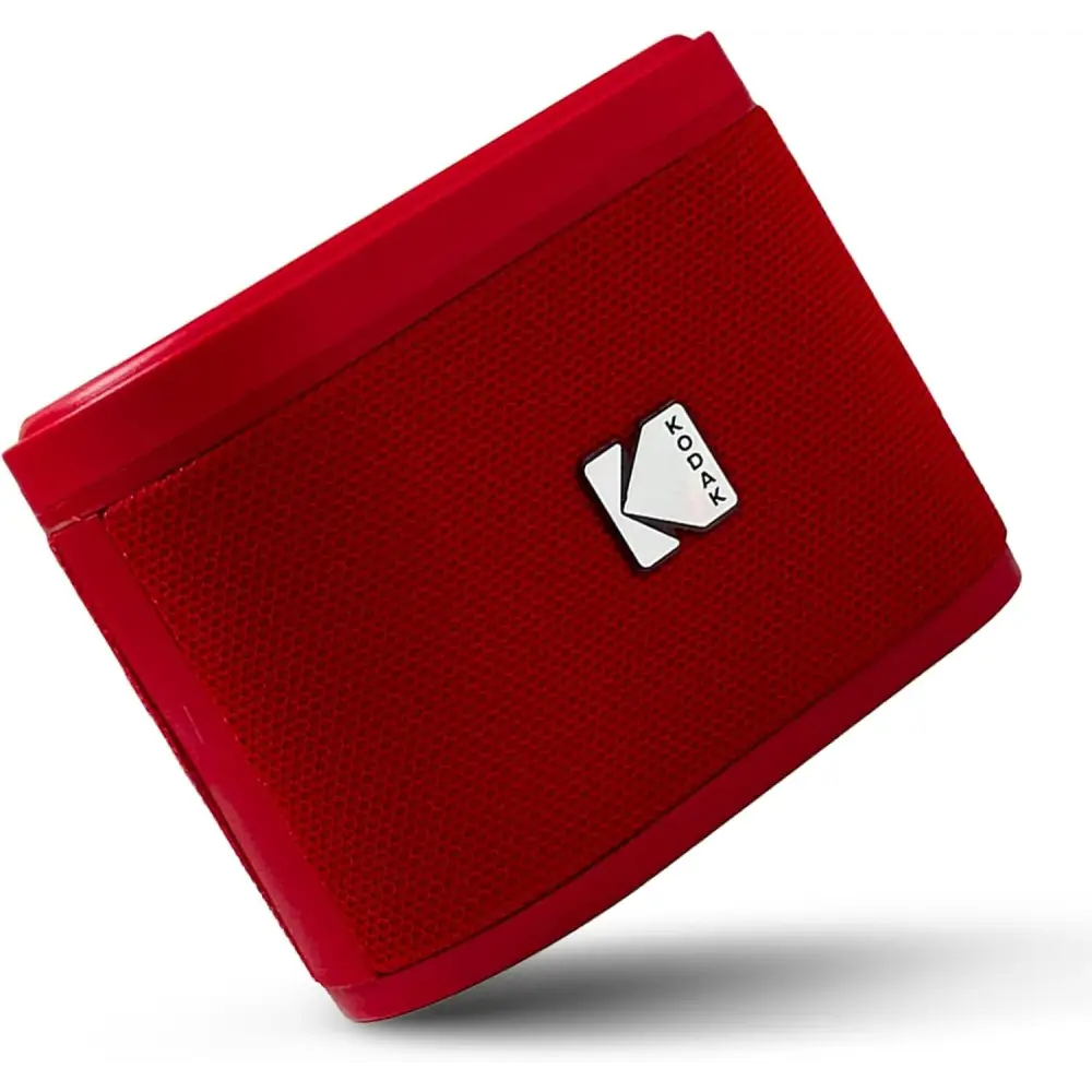 Parlante Inalámbrico Portátil Bluetooth Kodak Soundbrix Rojo (B0DQVCD3VX) - Parlantes
