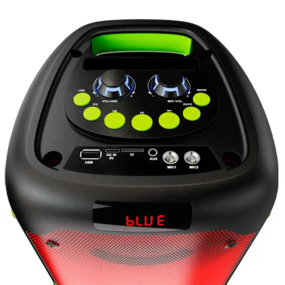 Parlante Inalámbrico Portátil con Micrófono Klip Xtreme BoomFire (KLS-100) - Parlantes