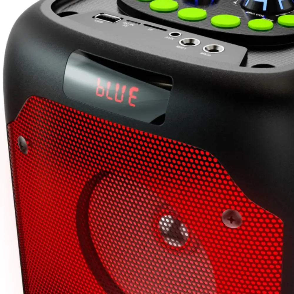 Parlante Inalámbrico Portátil con Micrófono Klip Xtreme BoomFire (KLS-100) - Parlantes