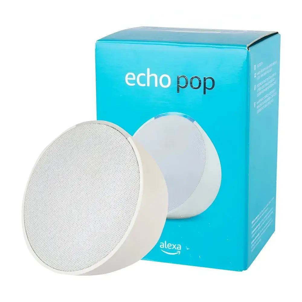 Parlante Inteligente Amazon Echo Pop Blanco - Parlantes