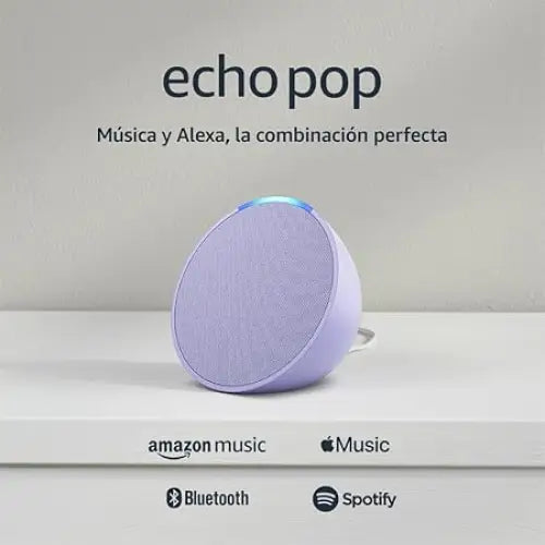 Parlante Inteligente Amazon Echo Pop Lavanda - Parlantes