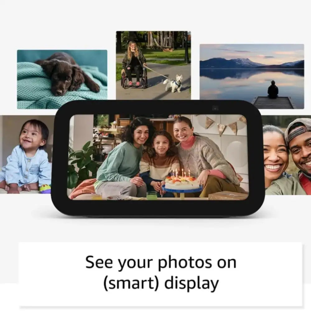 Parlante Inteligente con Pantalla Amazon Echo Show 5 3ra Generación Celeste - Parlantes