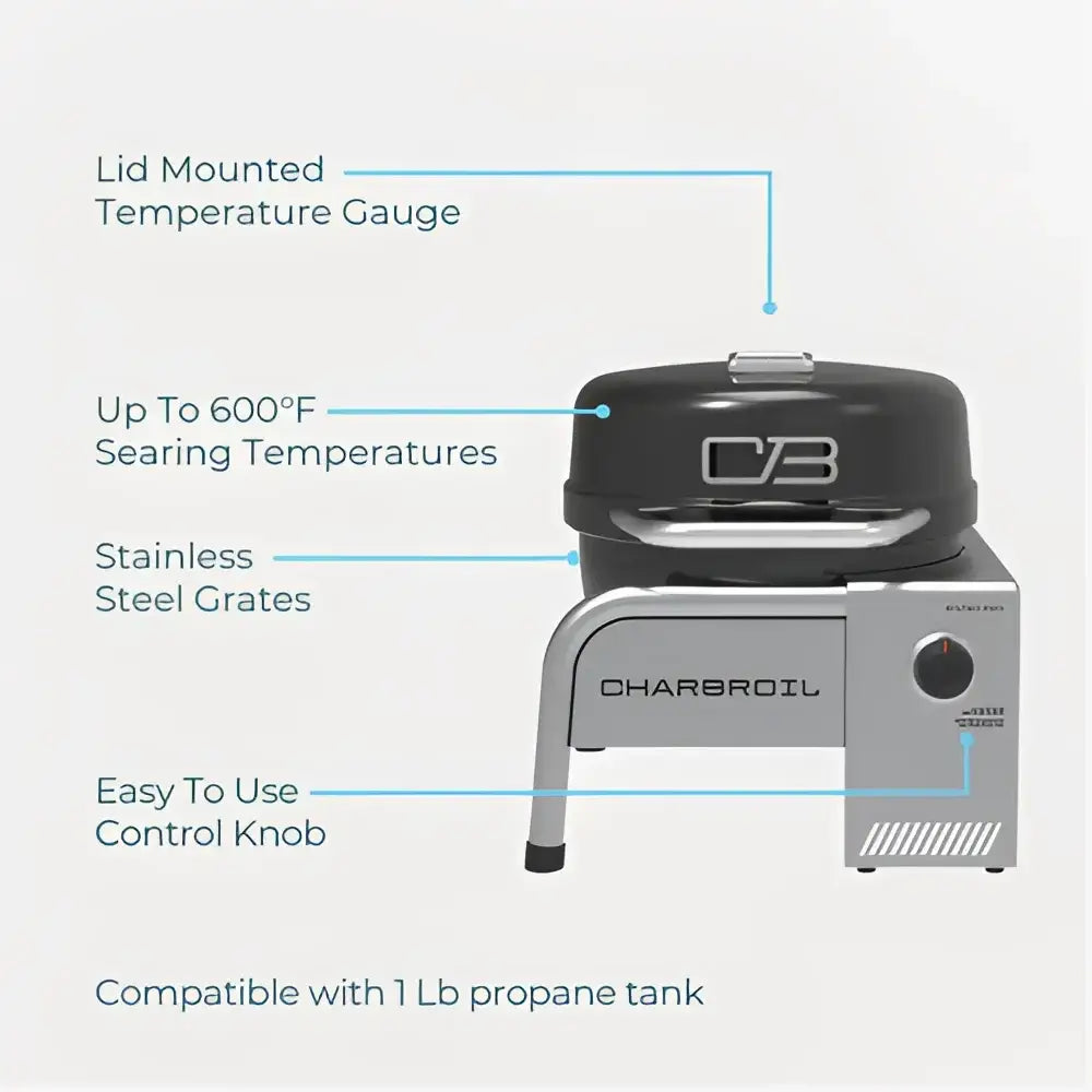 Parrilla Eléctrica Tablet Bistro PRO 180 Negra Char-Broil (CB25302162) - Parrillas