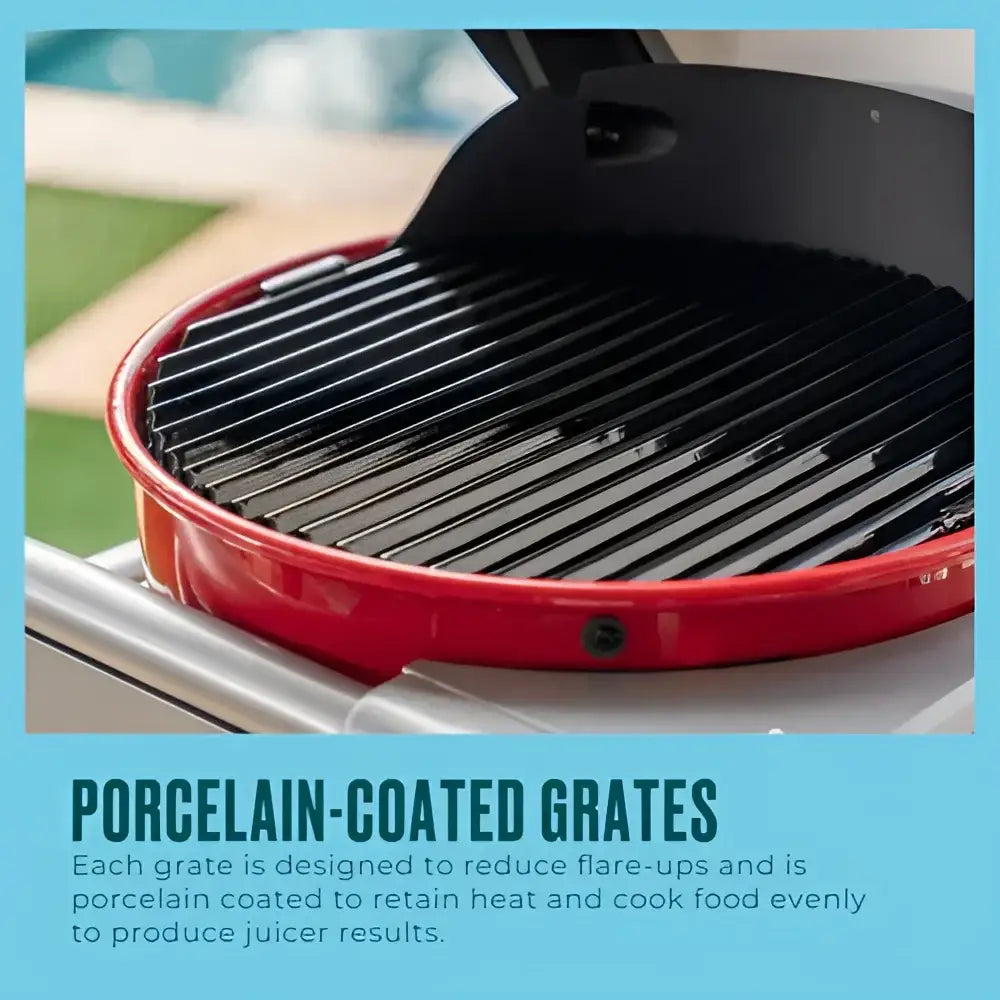 Parrilla Eléctrica Tablet Bistro PRO 180 Roja Char-Broil (CB25302150) - Parrillas