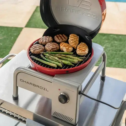Parrilla Eléctrica Tablet Bistro PRO 180 Roja Char-Broil (CB25302150) - Parrillas