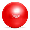 Pelota de Ejercicios 65 cm Roja Stingray (SFPEL-65CM-R) - Pelotas