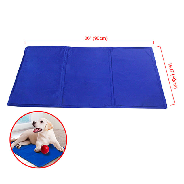 Alfombra Fría para Mascotas Grande Azul Petpark (PET-1712) yapcr.com Costa Rica