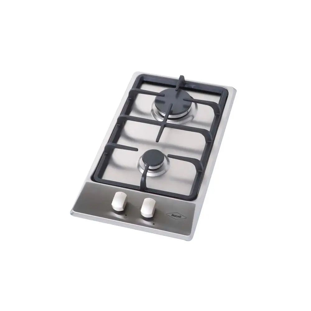 Plantilla de Gas Empotrable 2 Quemadores Acero Inoxidable Haceb 99768451EA (9001244)(D) - Plantillas