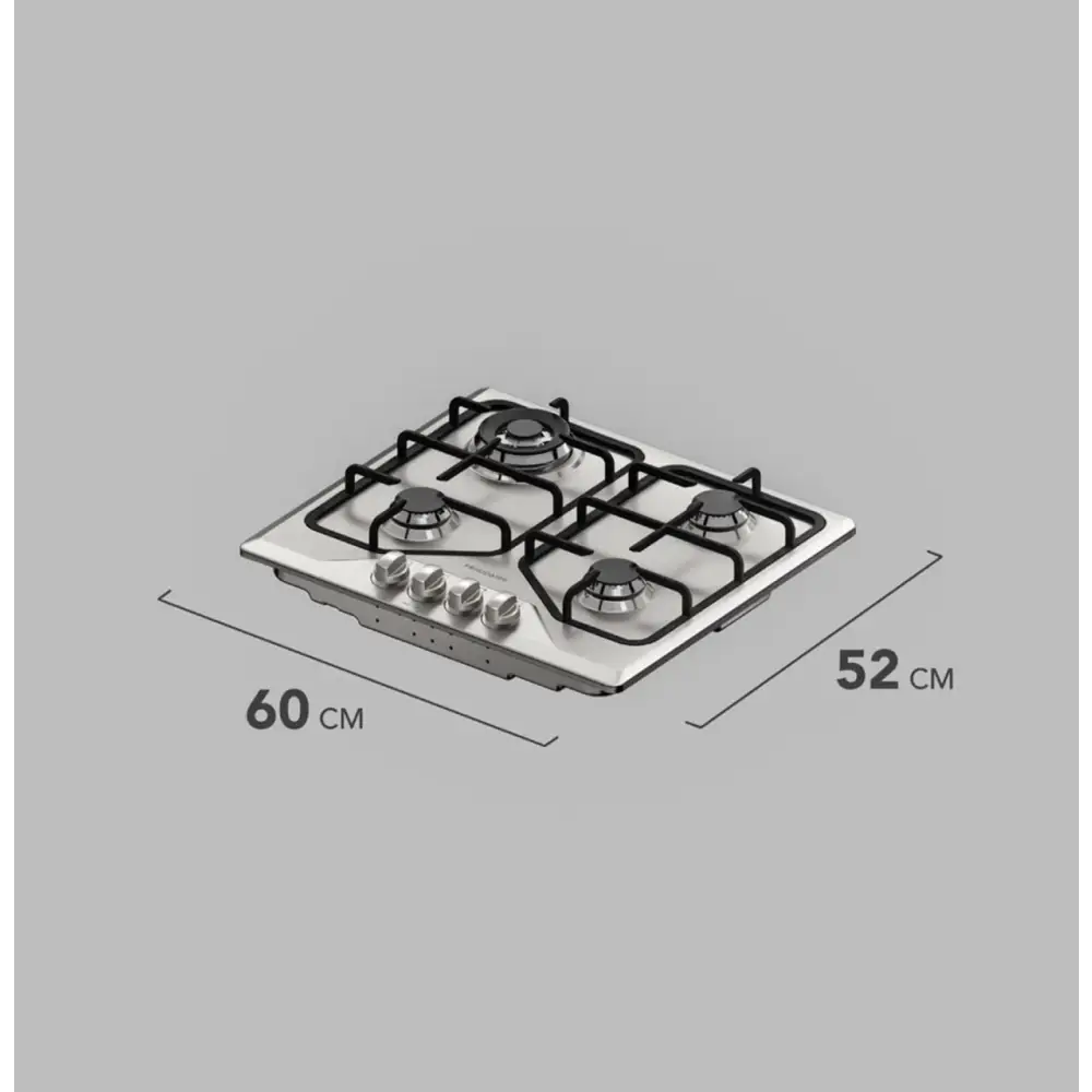 Plantilla de Gas Empotrable 24’’ con 4 Quemadores Acero Inoxidable Frigidaire (FTGY24R0EMS) - Plantillas